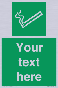 Custom E-Cigarettes/Vaping Permited Sign